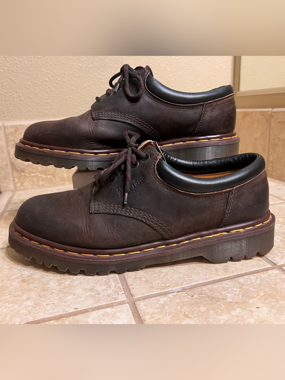 Men’s Dr. Martens 8053 "Crazy Horse" oil finished leather shoe